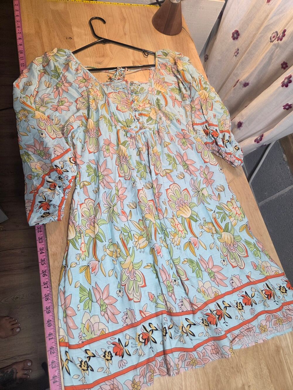 EASEL BOHEMIAN PAISLEY DRESS SHORT MEDIUM